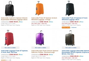 Samsonite Luggage & Bags新秀丽系列旅行箱包4折起