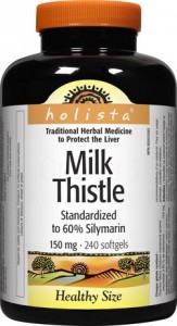 Holista® Milk Thistle 保肝奶薊草胶囊 Standardized to Silymarin 60%, 240片装