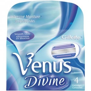 Gillette Venus Divine 4 Cartridges剃须刀