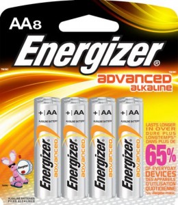 劲量5号高能电池8只装Energizer Advanced Alkaline AA8