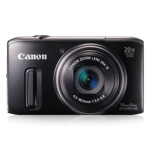 展示品CANON POWERSHOT SX240 HS数码相机，20倍光学变焦，25mm广角