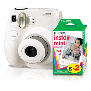 FUJIFILM INSTAX MINI 7S FUN PACK INSTANT CAMERA立可拍相机