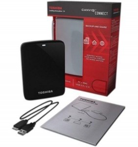 Toshiba Canvio Connect 1TB移动硬盘