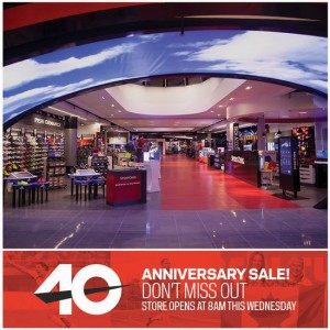 Sport Chek 40周年庆特卖今日开始，网店4折起，店内更多惊喜价