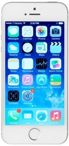 Apple iPhone 5s 64GB - silver Locked to Virgin Mobile Canada