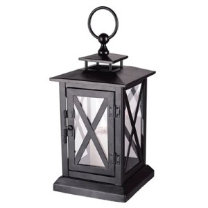 Bel Air Lighting Pillar Candle Decorative Outdoor Lantern