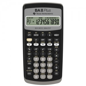 Texas Instruments BAII Plus Business Calculator财会考试专用金融计算器