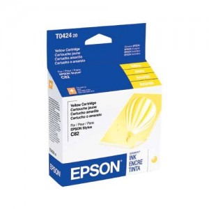 Epson C82 Yellow Inkjet Cartridge (T042420)打印墨盒