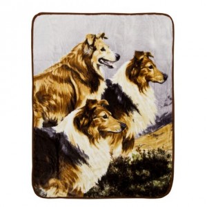 Mainstays High-Pile Animal Throw Blanket