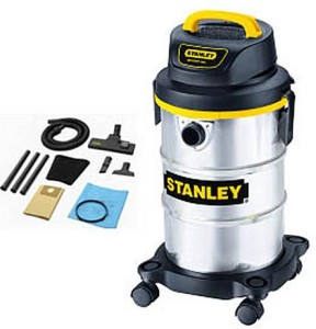 Stanley 5 Gallon Stainless Steel Wet/Dry Vacuum