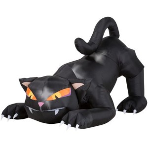 Animated Airblown® Inflatable Black Cat