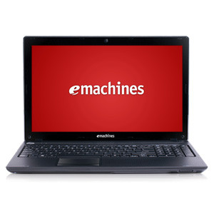 翻新ACER EMACHINES 15.6" LAPTOP WITH AMD C50 DUAL-CORE, 2GB RAM, 320GB - BLACK