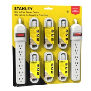 STANLEY 8pc Indoor Power Center 8件套插线板