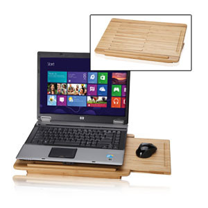 NEXXTECH BAMBOO LAPTOP DESK