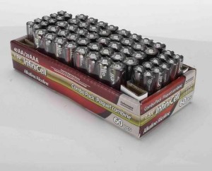 Infinicell Alkaline Battery Combo-60 pack