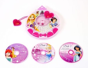 Disney Princess Royal Melodies CD Player 带3张CD