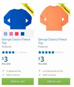 George Classics Fleece Top 冬季居家纯棉保暖服又上了点货，男女皆宜