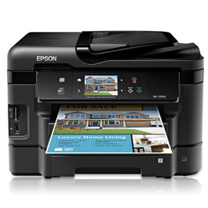 EPSON WORKFORCE WF-3540 ALL-IN-ONE PRINTER - DAMAGED BOX