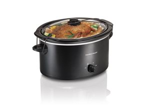 Hamilton Beach 33256 5-Quart Portable Oval Slow Cooker慢炖锅