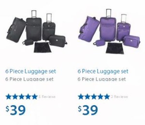 JetStream 6 Piece Luggage set行李箱6件套