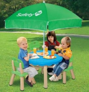 Safety 1st® Kids Summertime Outdoor Patio Set