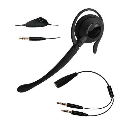 Dynex 740 Earclip Headset With Microphone