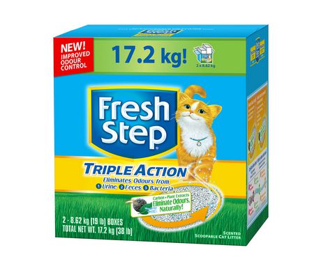 Fresh Step Triple Action Cat Litter - 17.2kg 除臭貓砂