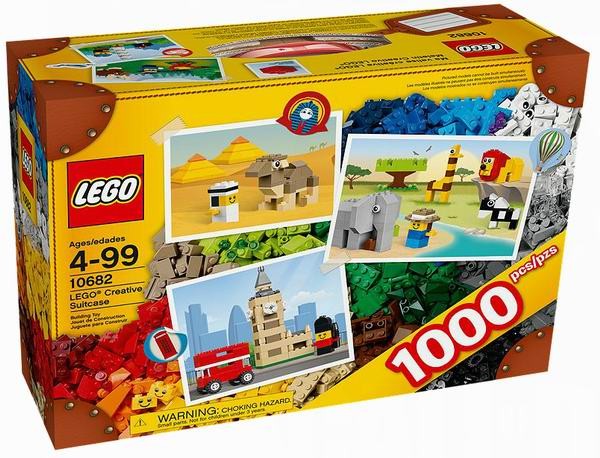 LEGO Builders Bricks & More Set Creative Suitcase 1000pcs