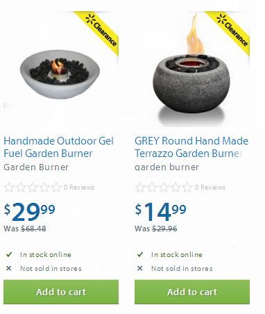 Walmart两款Garden Burner 4-5折清仓