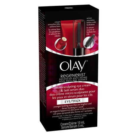 Olay Regenerist Advanced Anti-Aging Micro-Sculpting Eye Cream & Lash Serum Duo