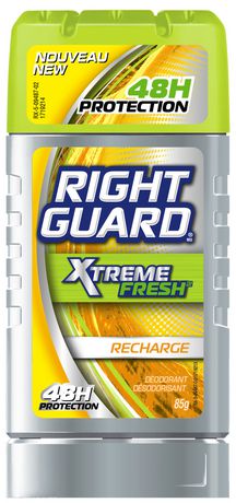 Right Guard Xtreme Fresh Recharge- 85g除臭棒