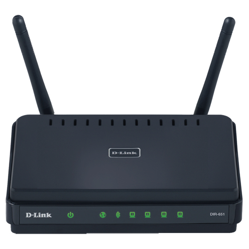 D-Link Wireless N 300 Gigabit Router (DIR-651)无线路由器