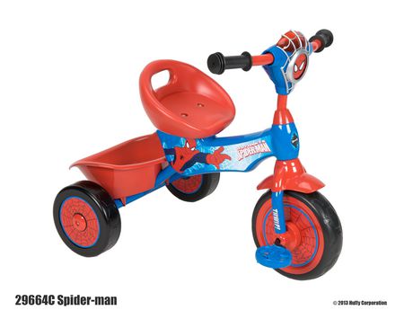 Huffy Boys’ ©Marvel Spider-Man Lights and Sounds Folding Trike折叠式儿童三轮车