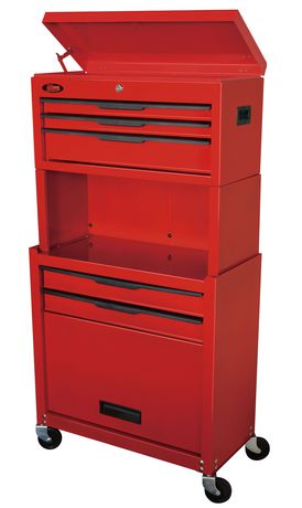 5 Drawer Tool Chest & Cabinet Combo with Storage Riser工具箱