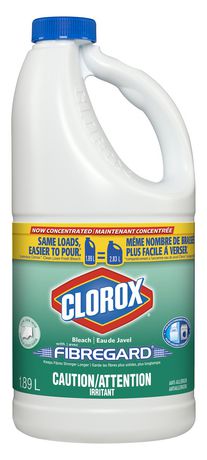 Clorox Liquid Bleach Fibregard Fresh Scent 1.89L