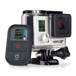 GOPRO CHDHX-302 HERO3+ 12MP ACTION CAMERA WITH WI-FI - BLACK EDITION 最小巧专业级摄像机，包装破损