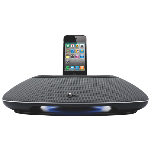 AT&T SongPod iPhone/iPod Speaker Dock - Black / Silver 充电音箱底座带FM