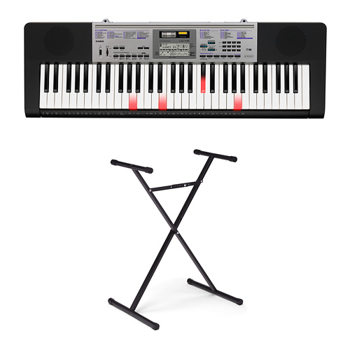 Casio 61-Key Keyboard With Stand (LK175ST)入门型电子琴，带琴架