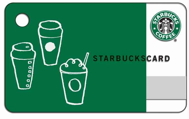Starbucks Card用户使用Visa信用卡或Visa Debit卡充值25元并设为自动充值送10元礼品卡
