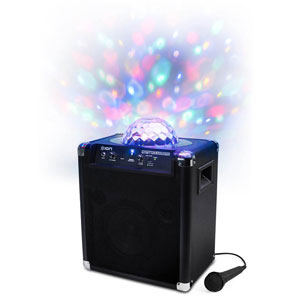 翻新ION AUDIO PARTY ROCKER LIVE WIRELESS SPEAKER 无线蓝牙眩目灯光音响