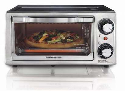 Hamilton Beach® 4 Slice Toaster Oven/Broiler电烤炉折后不到15元还包邮！