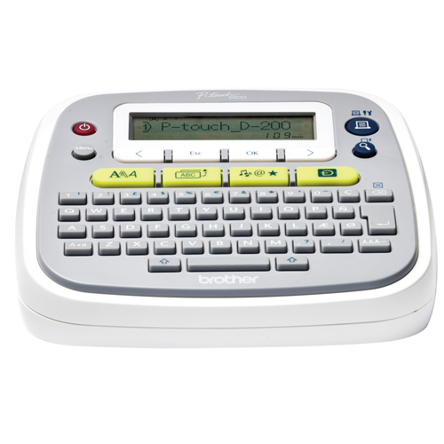 Brother P-Touch Easy-To-Use Label Maker (PT-D200) 标签打印机9.99元特卖