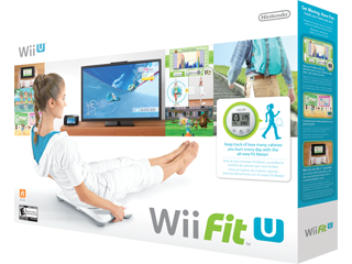 Wii Fit U + Fit Meter + Balance Board (Wii U) 平衡板、计步器及游戏套装清仓