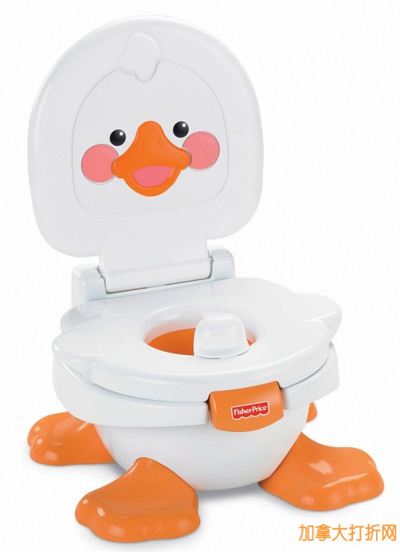 Fisher-Price 费雪快乐鸭子3合1音乐儿童马桶特价20元，原价39.99元