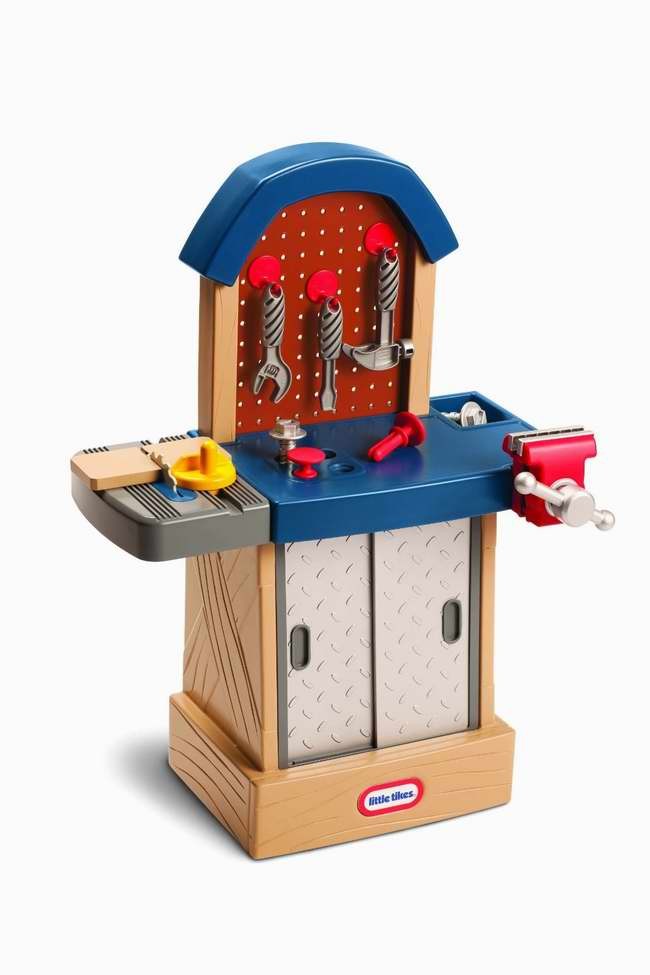 Little Tikes 14-Piece Tikes Tough Workshop儿童工作台玩具套装19.99元特卖