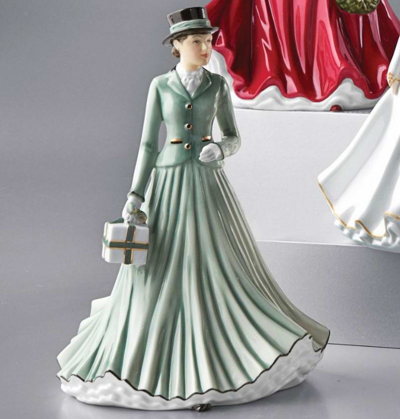 Royal Doulton Wish You A Merry Christmas Figurine 瓷像38.94元清仓