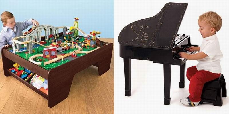 Sears KidKraft Train Town Set 玩具火车套装 及 PLAYGO My Electronic Piano 儿童电子琴4折40元特卖，另有8千余款玩具5折起特卖，满49元立减10元！