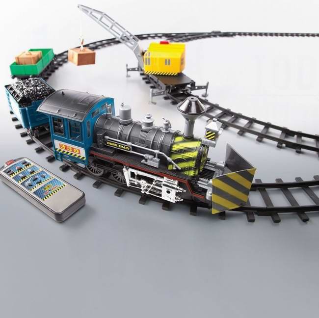 GOLDLOK Iron Horse Remote-Controlled Work Train Set 铁马遥控火车套装17.99元特卖！