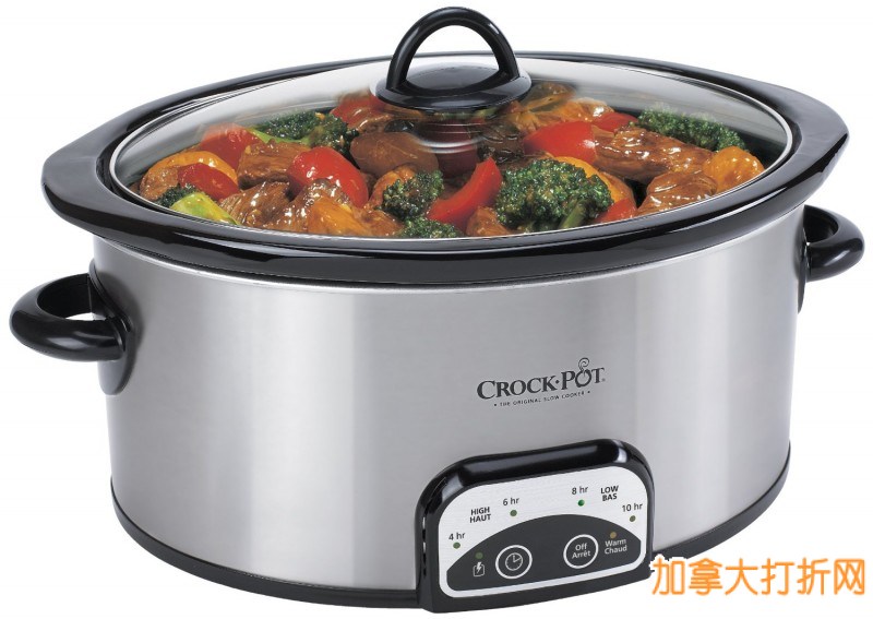 热卖！Crock-Pot 4 慢炖锅28.98元，原价42.99元