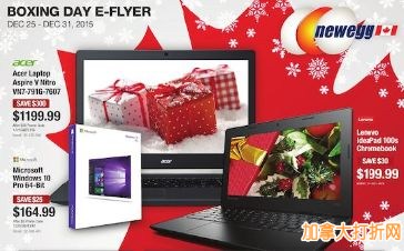 Newegg Boxing Week 节礼周特卖海报出炉！部分产品已经开卖了